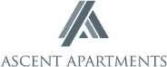 Ascent Apartments logo, located in Colorado Springs, CO.
